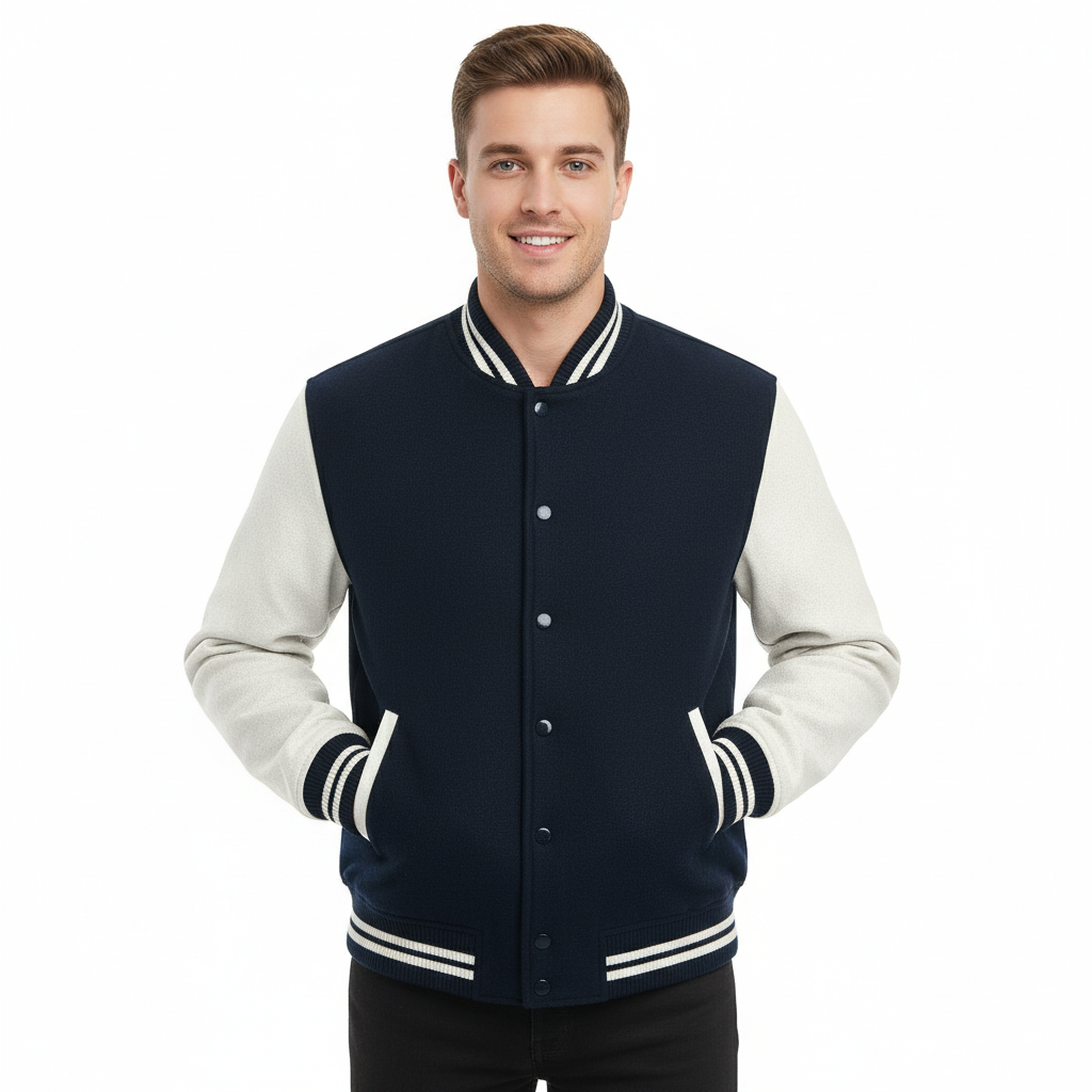Unisex Varsity Blue Jacket