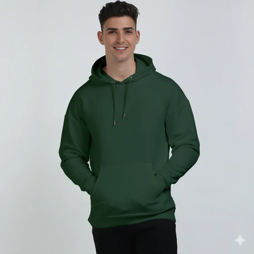 Perfect Unisex Oversized Green Hoodie