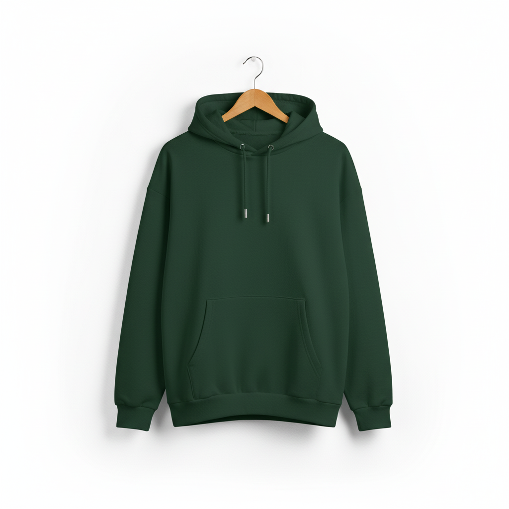 Perfect Unisex Oversized Green Hoodie