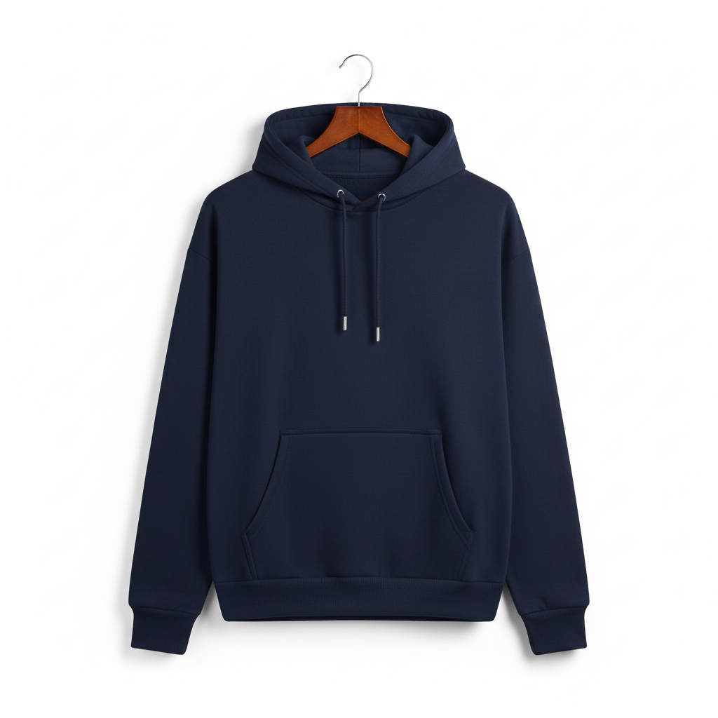 Perfect Unisex Oversized Blue Hoodie