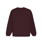 Premium Unisex Oversized Maroon Sweatshirt