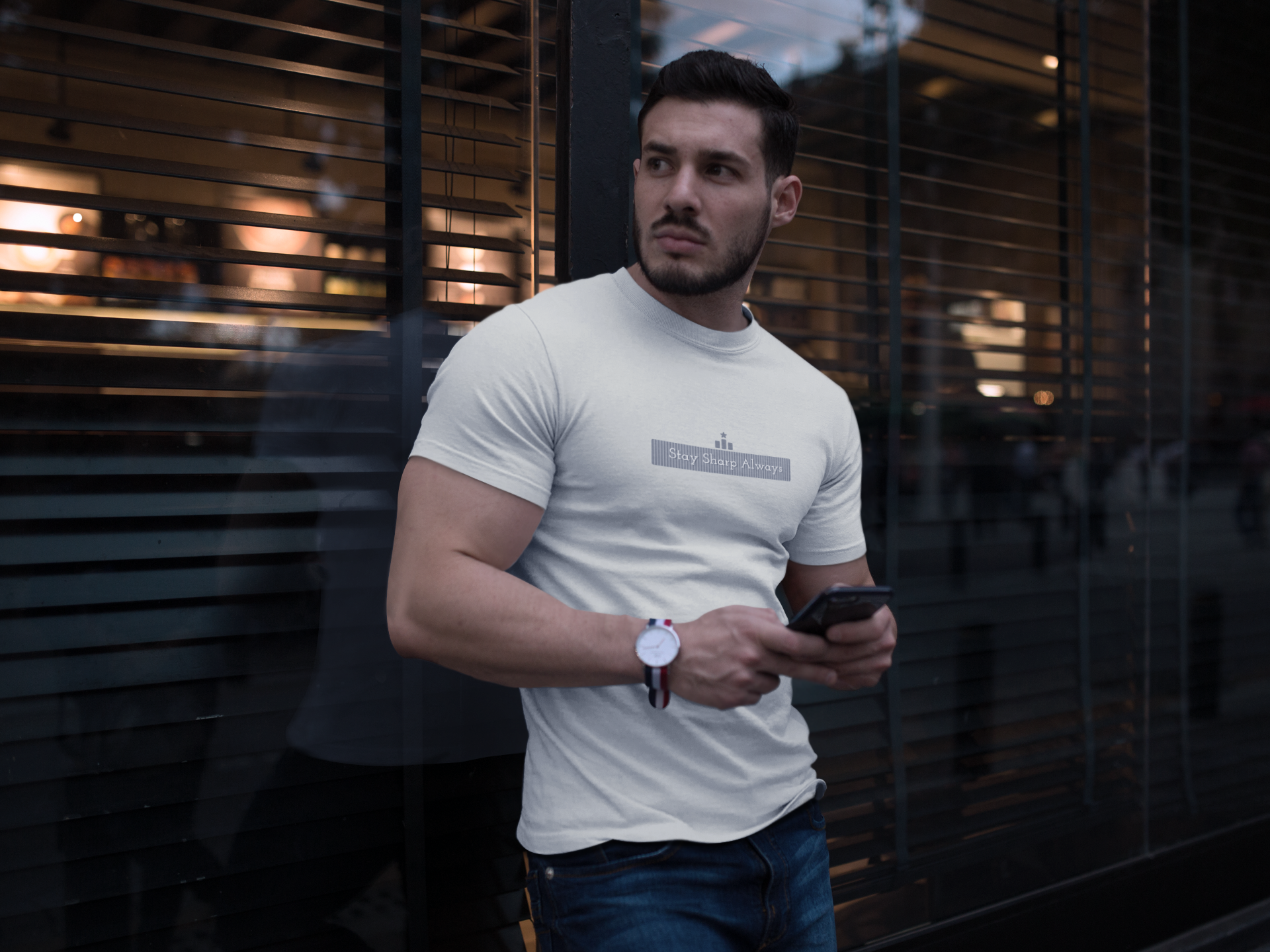 Prime Regular Fit T-shirt - Stay Sharp Always