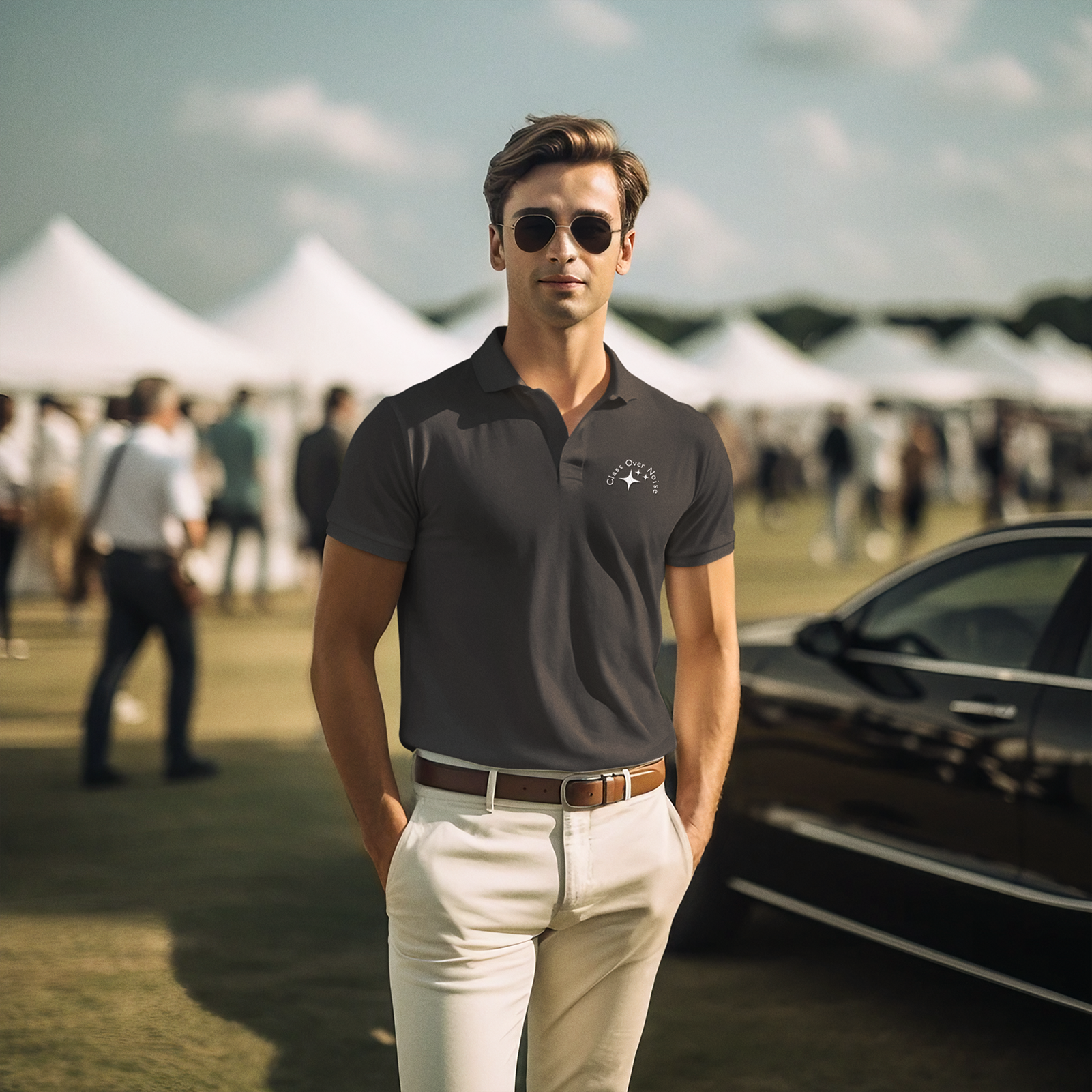 Modern Polo T-Shirt for Men - Class over Noice